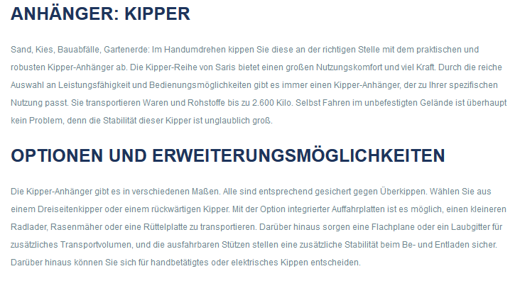 Beschreibung allgemein