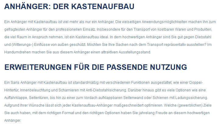 Beschreibung allgemein