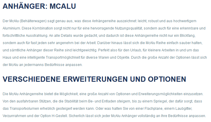 Beschreibung allgemein